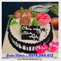 Mẫu Bánh Sinh Nhật Đẹp - A747